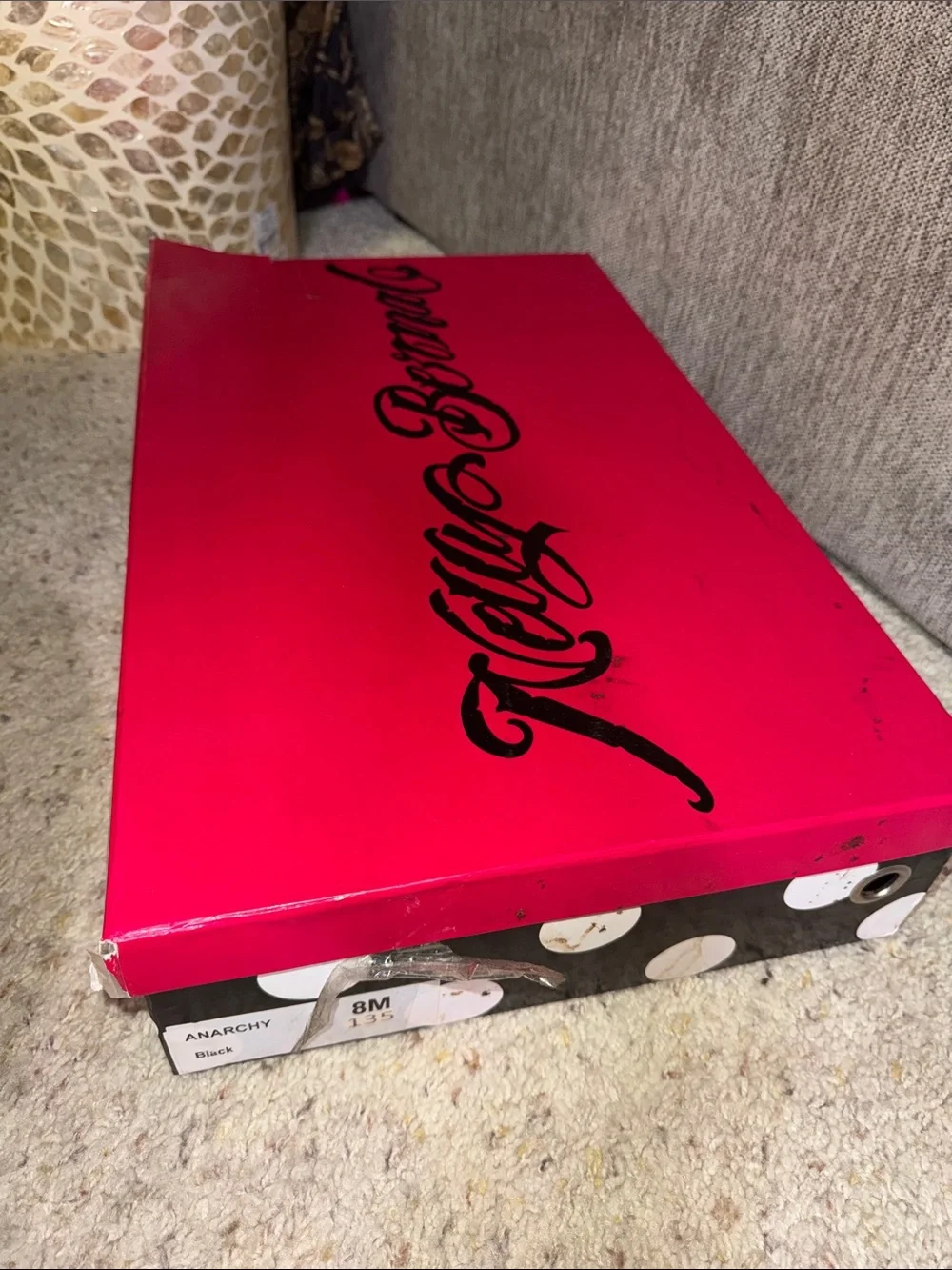 NWT Nelly Bernal “Anarchy” Thigh-High Platform Boots – Size 8